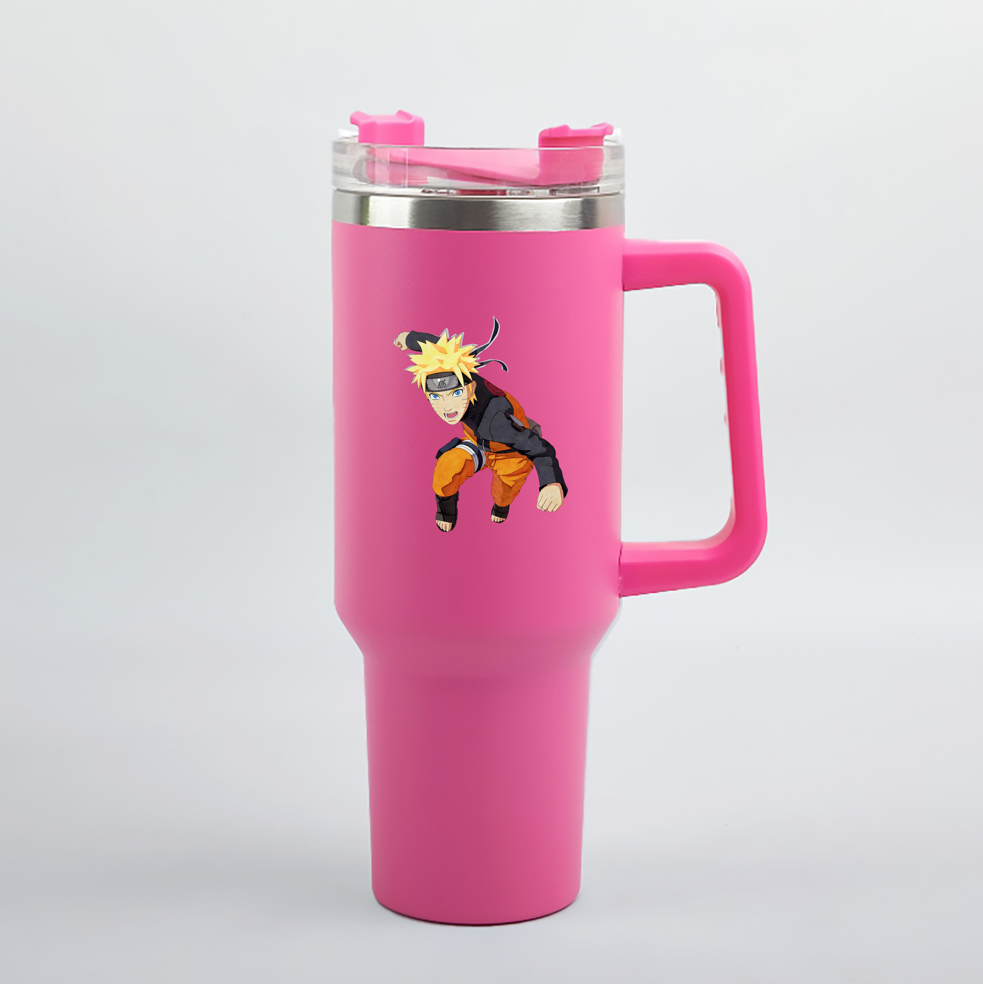 （画像用） NARUTO -ナルト- うずまき ナルト Uzumaki Naruto 1200mL車用タンブラー（カラープリント）